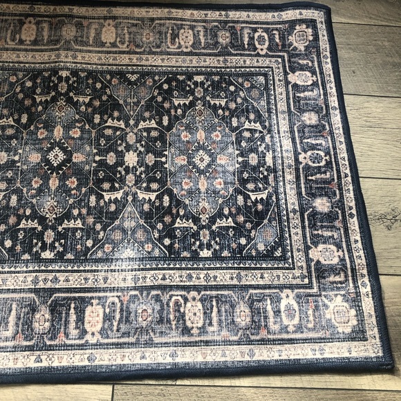 Ruggable 2’x3’ Leelu Navy Blue Rug - Picture 2 of 4